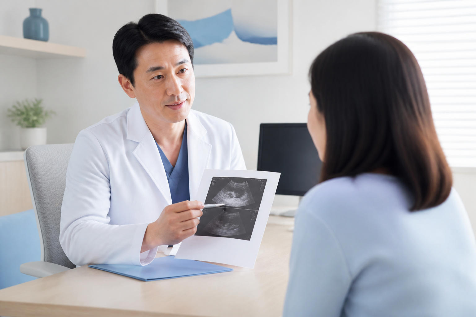 건강검진 초음파에서 신장낭종이 보이면 위험한가요? 관련 연출 이미지
